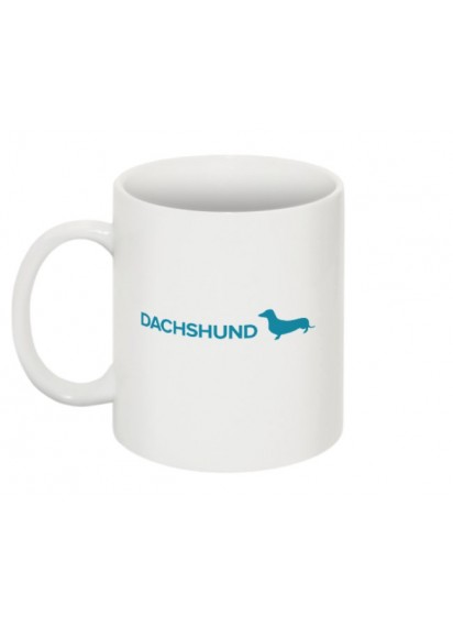 Dachshund print mug